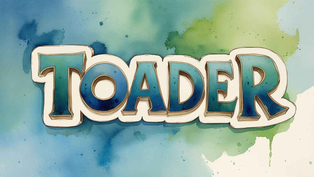 Toader Game Logo
